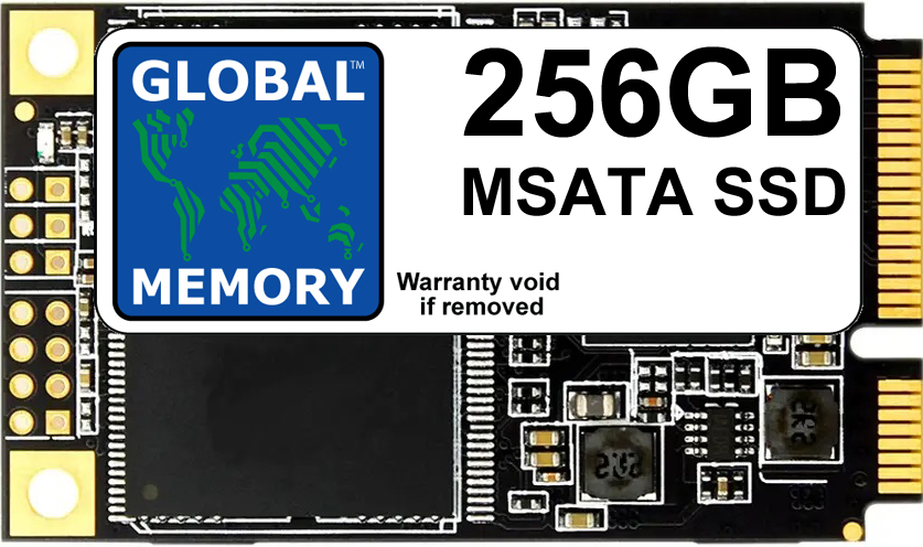 256GB MSATA SSD FOR LAPTOPS / DESKTOP PCs / SERVERS / WORKSTATIONS